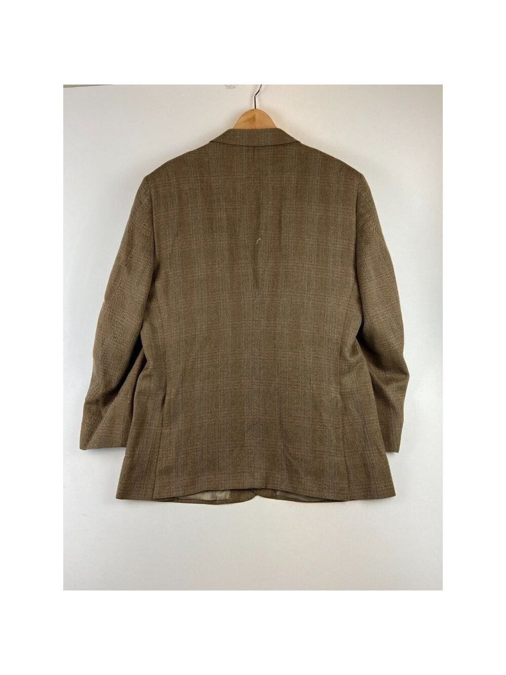 Moores Claiborne Wool Brown Men Vintage Blazer Size 44 R - Picture 2 of 11